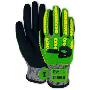 Magid® T-REX® Lightweight NitriX® Grip Technology Palm Coated Impact Glove — ANSI Cut Level A5