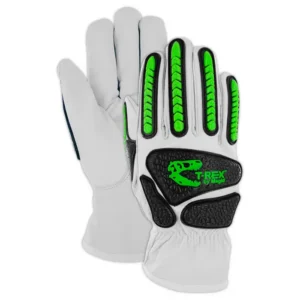 Magid® T-REX® 814-PP Goatskin Para-Aramid Lined Driver Style Impact Glove — ANSI Cut Level A6